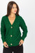 Ladies' Parisian Openwork Button-Down Sweater