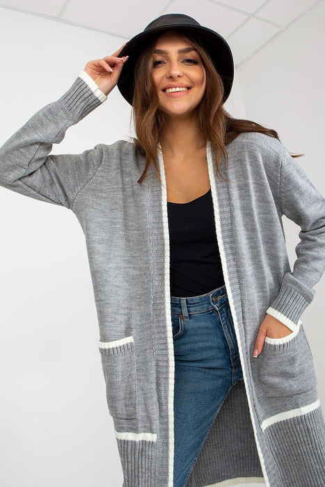 Elegant Oversized Parisian Knit Cardigan