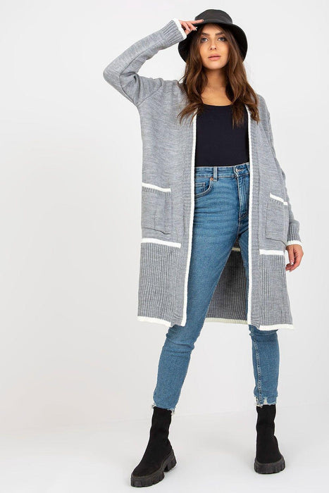 Elegant Oversized Parisian Knit Cardigan