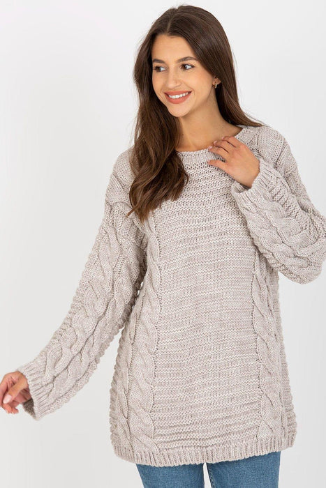 Parisian Chic Cozy Knit Sweater