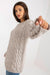 Parisian Chic Cozy Knit Sweater