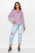 Chic Heartline Knit Sweater