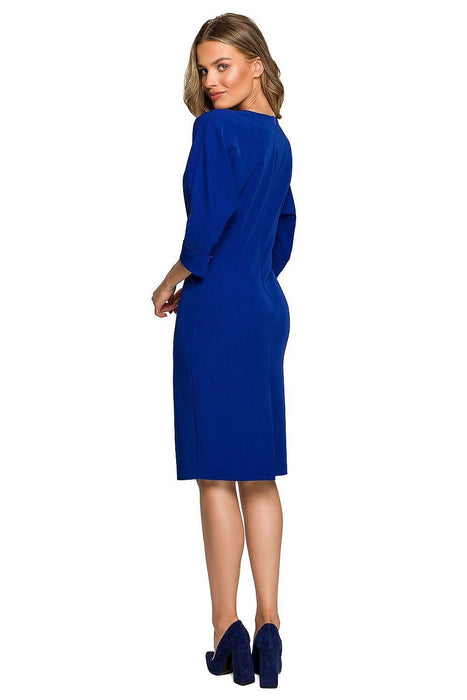 Chic Batwing Sleeve Day Dress