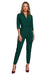 Elegant Shawl Collar Jumpsuit for Effortless Elegance