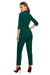 Elegant Shawl Collar Jumpsuit for Effortless Elegance