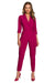 Elegant Shawl Collar Jumpsuit for Effortless Elegance