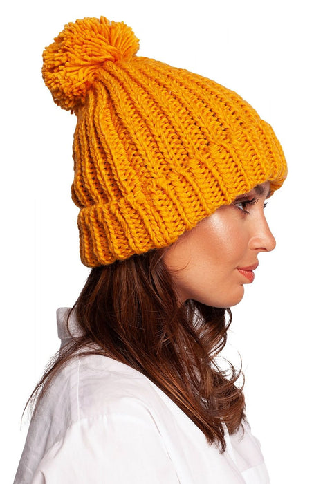 Charming Pom-Pom Knit Beanie