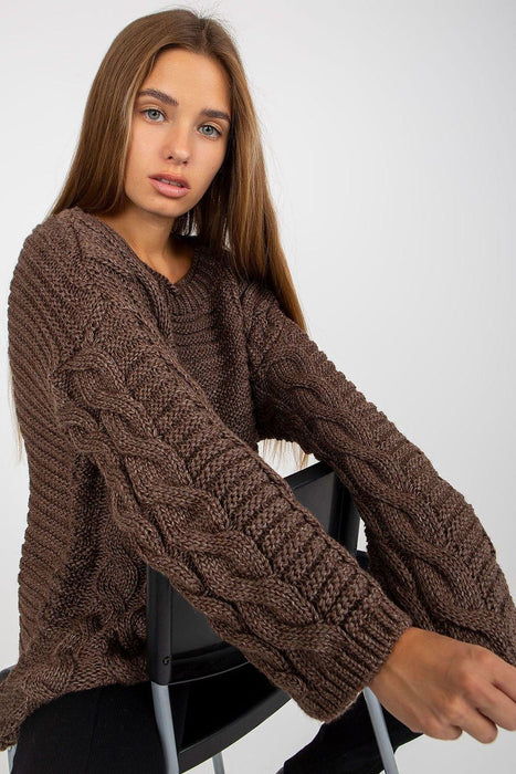 Parisian Chic Cozy Knit Sweater