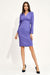 Elegant Aura Evening Midi Dress