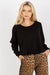 Sophisticated Boatneck Sweater with Stylish Back Slit