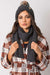 Chic Parisian Winter Accessory Set: Hat and Scarf Ensemble