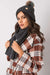 Chic Parisian Winter Accessory Set: Hat and Scarf Ensemble