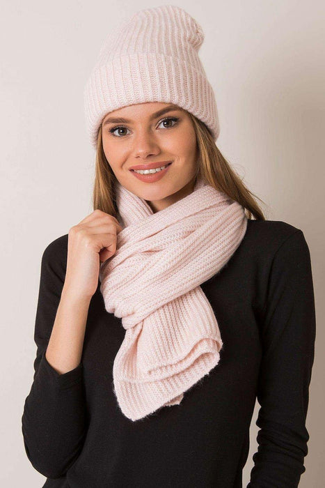 Elegant Winter Hat and Scarf Set