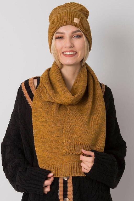 Elegant Winter Hat and Scarf Set for Women