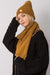 Elegant Winter Hat and Scarf Set for Women