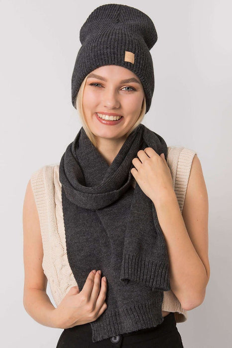 Elegant Winter Hat and Scarf Set for Women