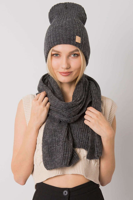 Polish Winter Hat and Scarf Set - Cozy Acrylic Essentials