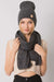 Polish Winter Hat and Scarf Set - Cozy Acrylic Essentials