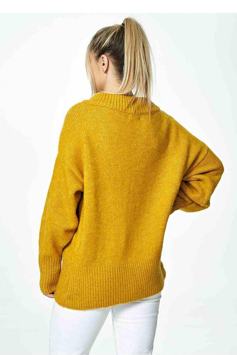 Chic Ribbed Boat Neck Pullover