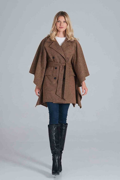 Chic Double-Breasted Winter Wrap Coat