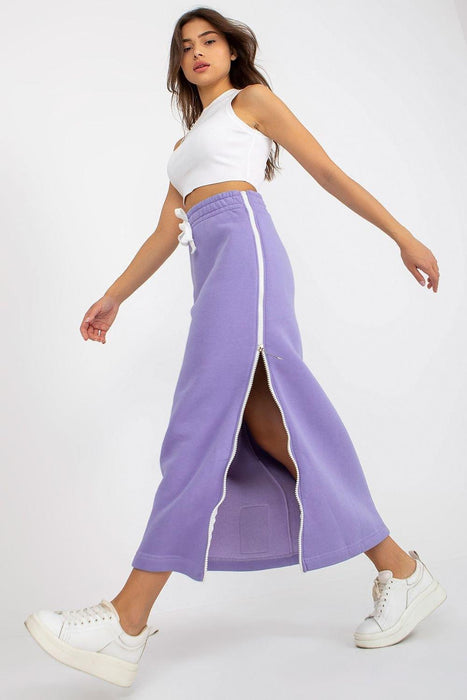 Chic Comfort Long Skirt with Elegant Flair