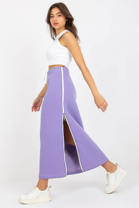 Chic Comfort Long Skirt with Elegant Flair