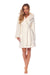 Elegant Women's Hooded Bathrobe for Ultimate Comfort