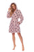 Starlit Serenity Women's Hooded Bathrobe