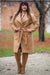 Klara Plus Size Chic Wool Blend Overcoat