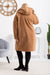 Karko Plus Size Ofelia Oversized Hooded Coat for Chic Warmth