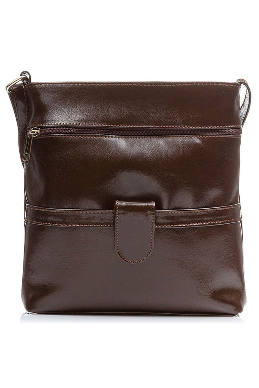 Sophisticated All-in-One Leather Crossbody Bag - The Ultimate Fashion Statement for Every Event