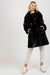 Luxurious Fur Button-Up Coat with Practical Pockets