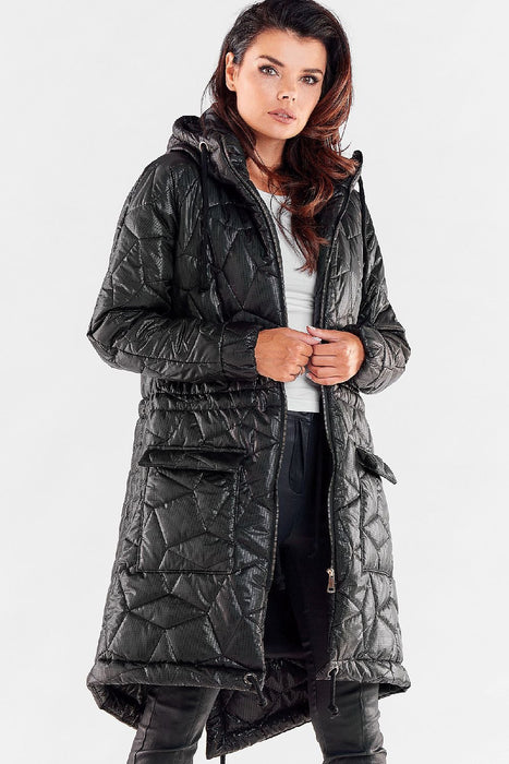 Rainy Day Quilted Jacket - Stylish Waterproof Coat for Unpredictable Weather