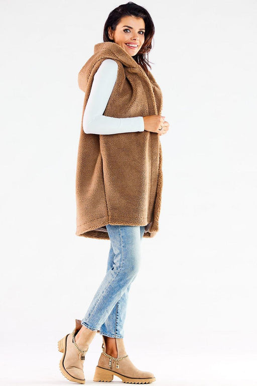 Chic and Cozy Hooded Vest with Pockets for Every Occasion