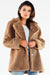 Winter Chic Fur-Lined Coat