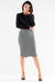 Sophisticated Midi Pencil Skirt with Hidden Zipper