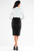 Sophisticated Midi Pencil Skirt with Hidden Zipper