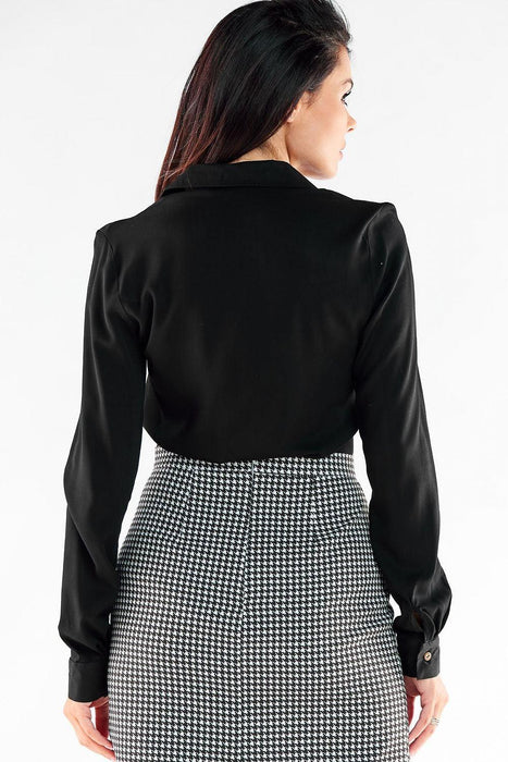 Elegant Long Sleeve Shirt - Perfect for Office and Evening Wear