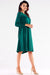 Trendy Trapeze Daydress with Comfy Elastic Sleeves