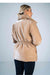 Sleek High-Collar Quilted Jacket with Fashionable Elastic Accents