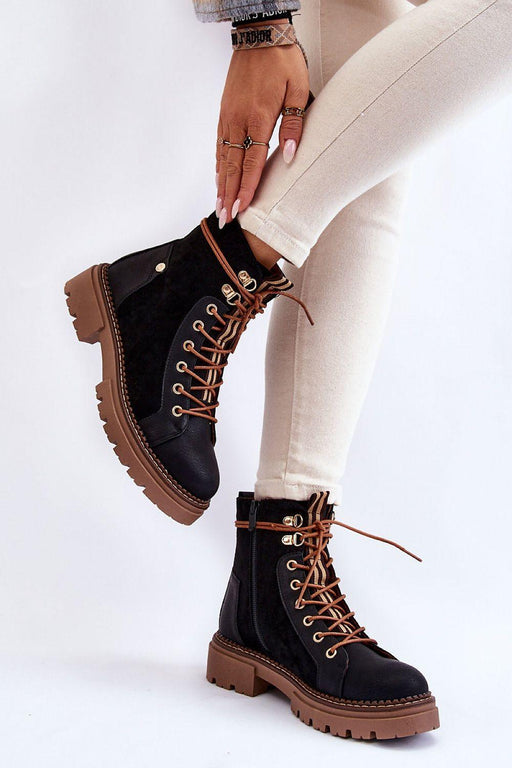 Chic Eco-Friendly Trapper Boots Model 174145