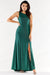 Sophisticated Front-Slit Evening Gown