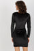 Chic Velvet Bodycon Evening Dress