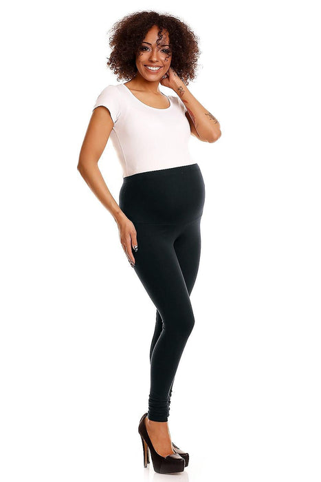 Chic Comfort Maternity Leggings - Essential Wear for Moms-to-Be