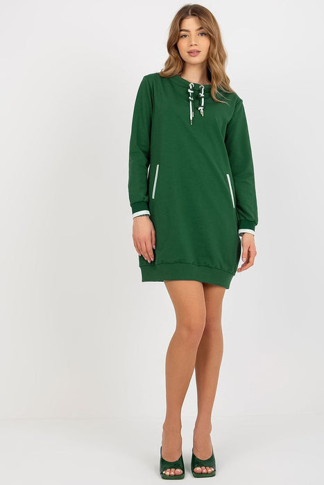 Chic Comfort Long Sleeve Lounge Dress