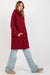 Snuggly Hooded Plush Button-Up Coat