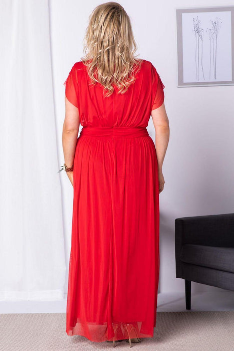 Chic Plus Size Manuela Maxi Dress for Curvy Beauties