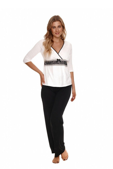 Luxe Lace-Accented Sleepwear Set