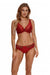 Seductive Scarlet Elegance Bra