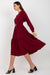 Charming Heart Neckline Everyday Dress